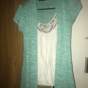 Teal Tank top